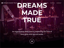 Tablet Screenshot of dreams-made-true.org